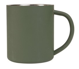 Mil-tec Hrnek nerez dvouplášť oliv 300 ml