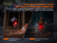 Fenix BC05R V2.0 zadní černé